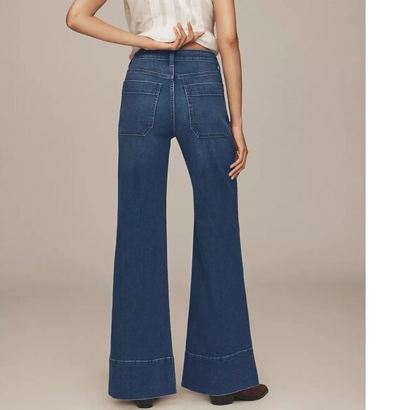 The Rylan Relaxed High-Rise Flare Jeans by Pilcro - Size 28 - Picture 2 of 10